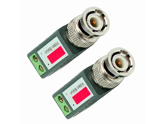 Pack 12 Pcs Mini Cctv Bnc Video Balun Transceiver Video Passive Balun For Hdtvicviahdanalog90h 0346