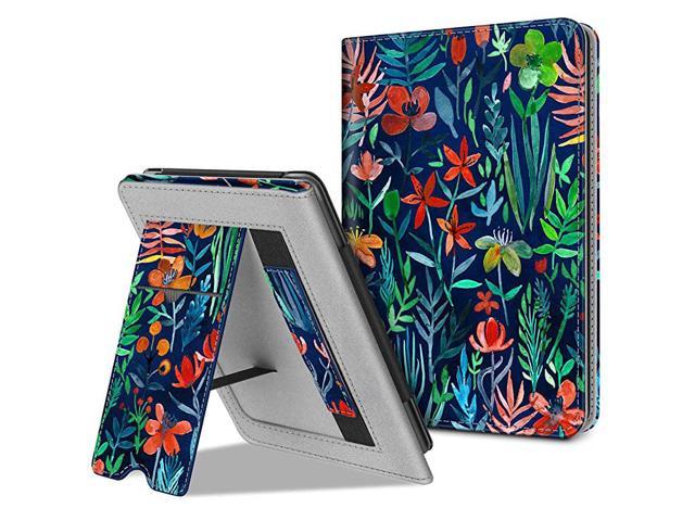 8th Gen - 2016 Release - PU Leather Protective Cover with Hand Strap/Auto Sleep Wake 10th Gen - 2019 Release Navy blue BOZHUORUI Stand Case for All-New Kindle / Kindle NOT Fit Kindle Paperwhite 