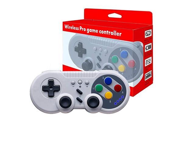 Wireless Switch Pro Game Controller Classic Gamepad For Nintendo Switch Grey Retro Style Newegg Com