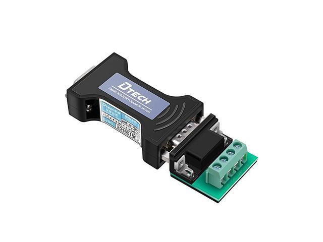 VVU Port-Powered RS-232 to RS-485 Interface Serial Adapter Converter for Industrial Automation Supports 600W Anti-Surge and Max 1200m Transmission Distance 