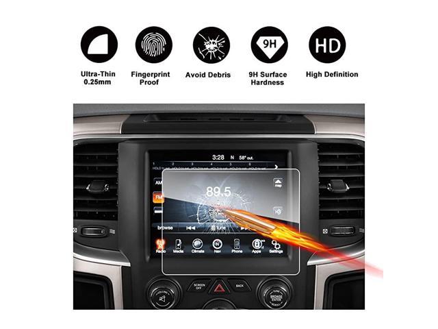 2014-2018 Dodge Durango Uconnect Touch Screen Car Display Navigation Screen Protector 8.4 Inch RUIYA HD Clear Tempered Glass Car in-Dash Screen Protective Film 