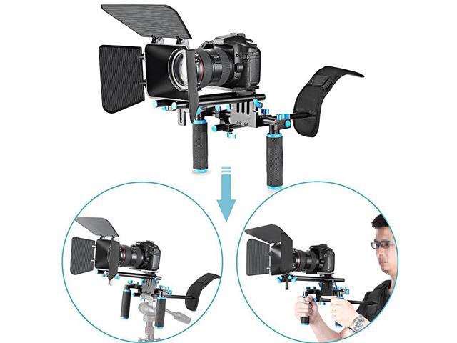 Filmcity video camera cage top handle compact for DSLR DV Sony Nikon Panasonic 