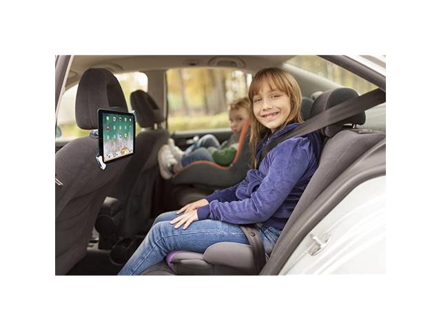 More Vehicle Headrest Mount iPad Air 3 7th Generation Rotating Back Seat Car Mount for Apple iPad 10.2-Inch iPad Pro 12.9 CTA Digital Anti-Theft iPad Mini 5 Galaxy Tab S2 iPad Gen 5&6 