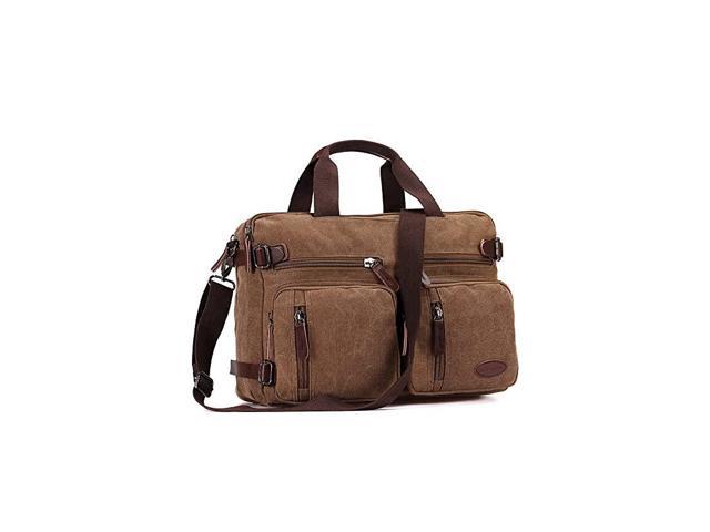 for 15.6 Inch Laptop convertible Backpack,Messenger bag Bookbag for College Men