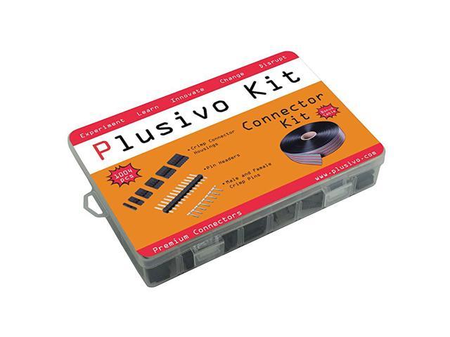 1004 pcs Crimp Connector Kit with Dupont Wire Connecto... Dupont Connector Kit 