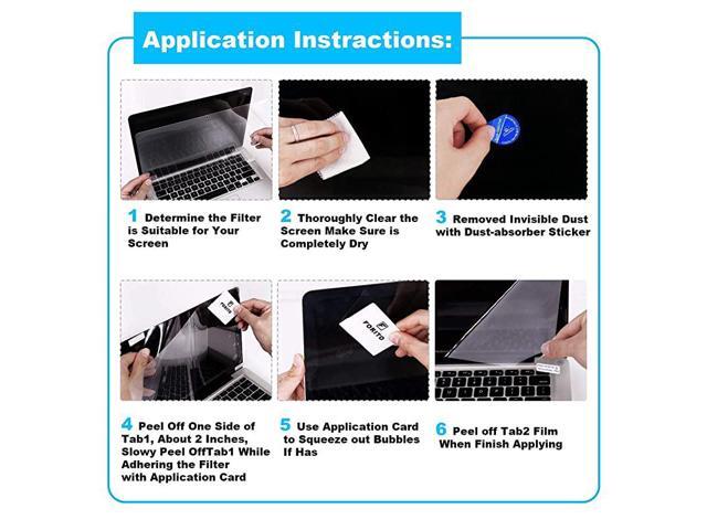 27 Inch Monitor Screen Protector Blue 