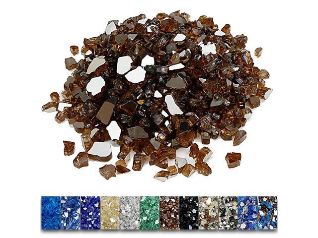 Copper Fire Glass for Fire Pit 12 Inch High Luster Reflective Tempered Glass  Rocks for Natural or Propane Fireplace 95 Pounds Safe for Outdoors and  Indoors Firepit Glass - Newegg.com