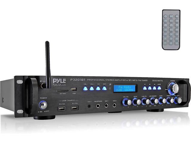 Pyle Multi Channel Bluetooth Preamplifier Receiver Watt Audio