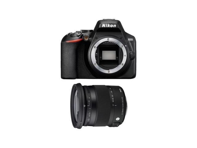 Nikon D3500 Black Sigma 17 70mm F2 8 4 Dc Macro Os Hsm Nikon Newegg Com