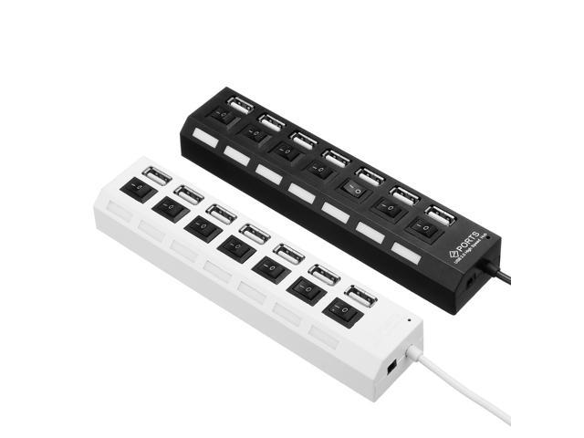 7 Ports USB For LEGO installing LED Light Kit Sets 5V Battery Box 