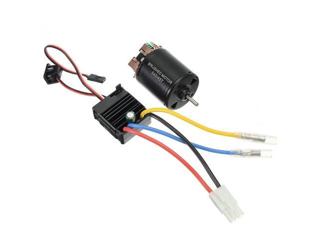 Details about   Universal 17T 540 Brushed Motor 320A Brushed ESC Set Accessories for 1/10 RC Car