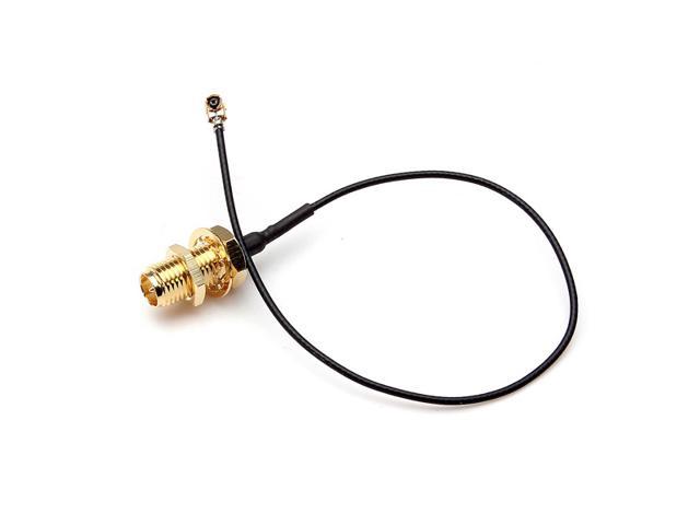 DANIU 10cm U.FL/IPX to RP-SMA Female Antenna Pigtail Jumper Cable 