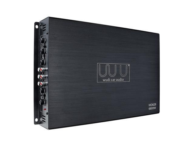 Dc 12v Wudi 6800 Watt 4 Channel Car Power Amplifier Newegg Com