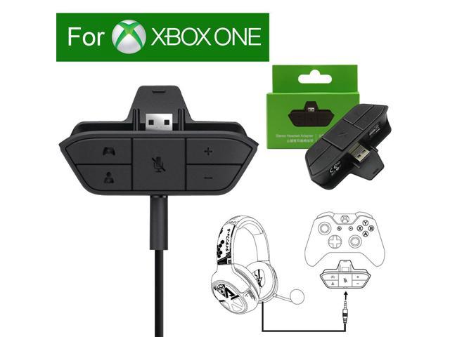stereo headset headphone audio game adapter for microsoft xbox one controller