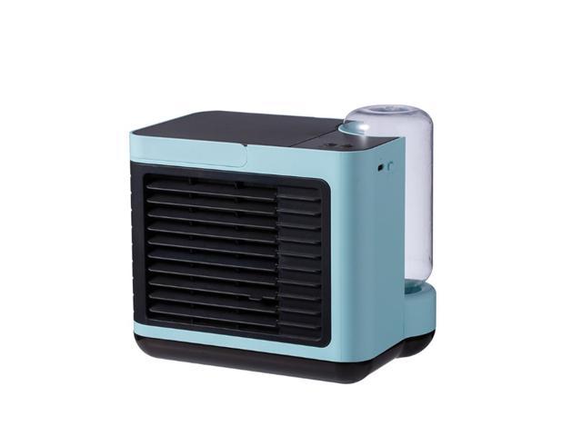 Mini Desktop Air Conditioner USB Rechargeable Small Fan Cooling Portable Cooler 