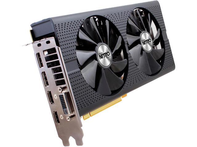 SAPPHIRE NITRO+ Radeon RX 480 100406NT+8GOCL 8GB 256-Bit GDDR5 PCI Express 3.0 x16 HDCP Ready Video Card