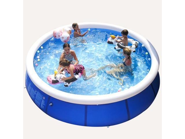 Jilong Summer Big Swimming Pool Clip Net Thick Pad Pool Home inflatable pool for kids adults family Bathtub Bath Tub Outdoor Children3.0x0.76m