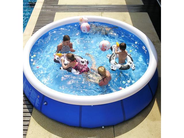 Jilong Thickened large children inflatable summer swimming pool Round Paddling Pool Summer Outdoor Party Supplies For Kids Adult 3.6X0.76m