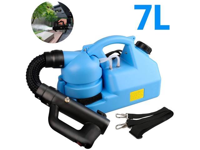Fogger Machine Electric Intelligent Ultra Low Capacity ULV Atomizer Backpack Sprayer Mosquito Fogger for Office, Station, School, Restaurant, Garden, Home 110V,7L