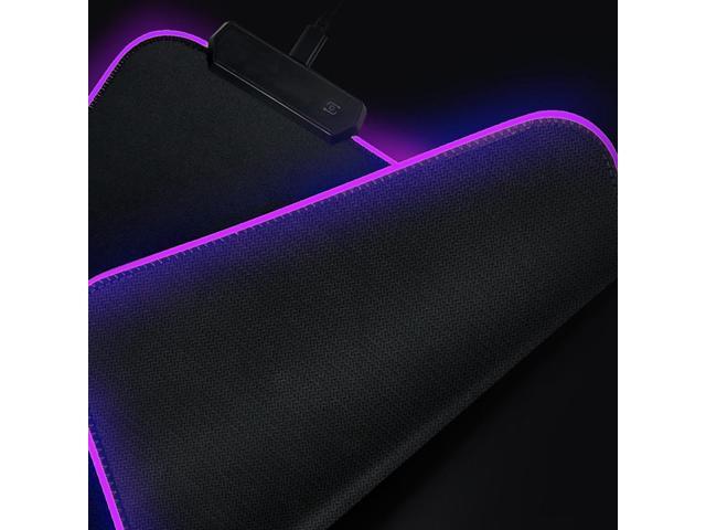 Mouse Pads Anime Magus Tale Girl RGB Gaming Mouse Pad 14 Lighting Modes XL Non-Slip Extended LED Mousepad for Gamer Office 900x400x4mm