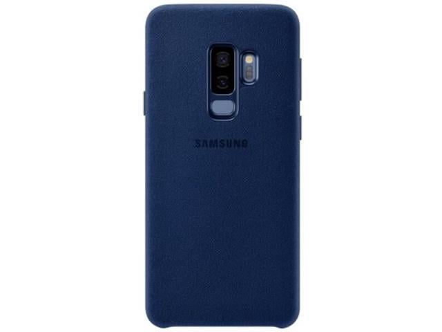 Samsung Galaxy  S9+ Alcantara Cover - Blue
