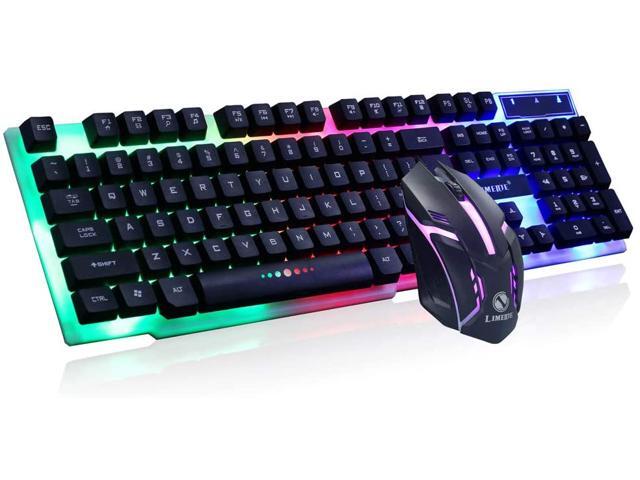 Wired Gaming Keyboard and Mouse Combo Home Notebook Office USB Mouse USB Keyboard