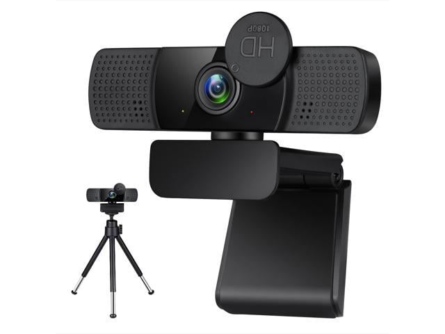 TROPRO Tw8 Webcam with Microphone, 1080P Full HD Computer Camera for PC  with Cover, Expandable Tripod, USB Web Camera with Cover for Video Calls,  Streaming, Skype, Zoom, Teleconference 