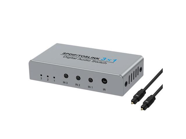 SPDIF TOSLINK Digital Audio 3x1 Switch