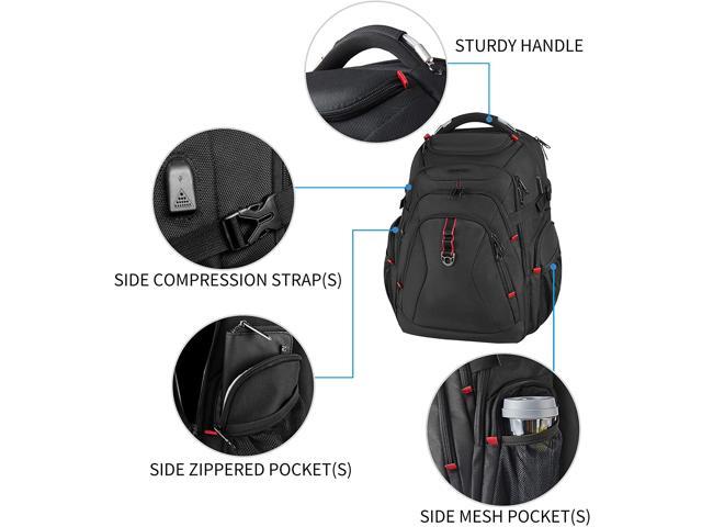 Laptop Backpack Computer Backpack Pockets Water-Repellent Business College Daypack Stylish Big School Laptop Bag for Women