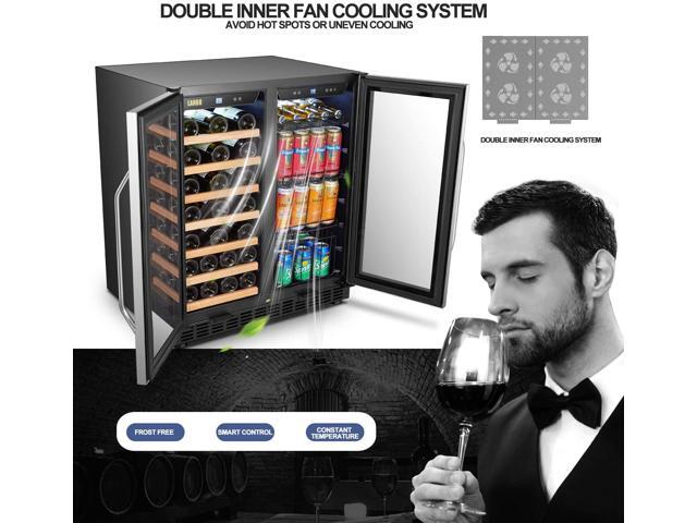 lanbo 33 bottle wine cooler