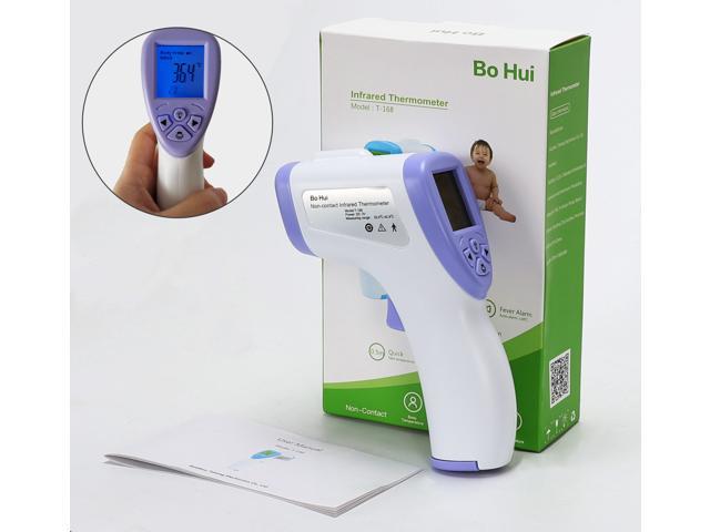 Infrared Non Contact Digital Forehead Thermometer Accurate And Fast Temperature Measurement With Memory Function Lcd Screen Suitable For Children