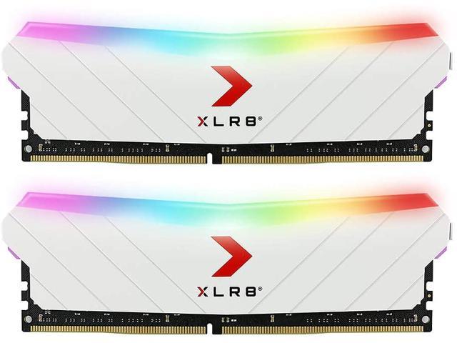 PNY XLR8 Gaming EPIC-X RGB 16GB (2 x 8GB) 288-Pin PC RAM DDR4 3200 (PC4 25600) Desktop Memory Model MD16GK2D4320016XWRGB