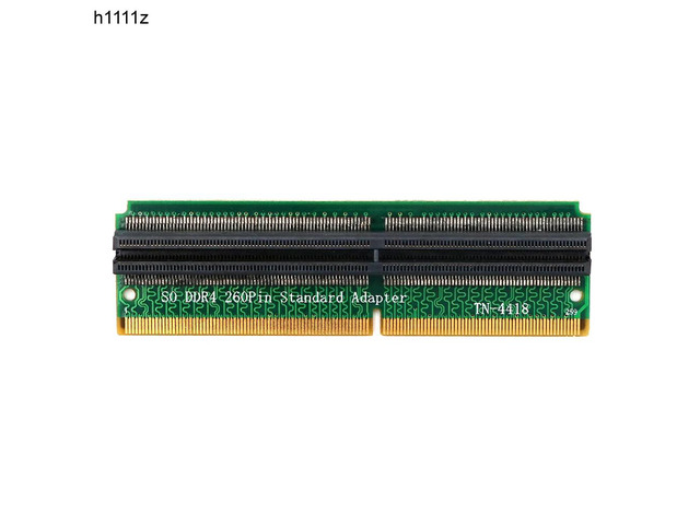 Add On Cards DDR4 SO DIMM Adapter Memory Riser Card SO DDR4 260Pin ...