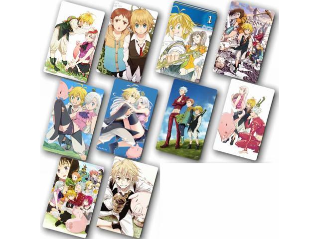 100pcs The Seven Deadly Sins Stickers Anime Sticker Waterproof and Doodle Stickers for Kids Teens Adults 100pcs The Seven Deadly Sins