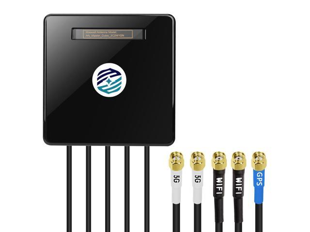 Maswell 5G Combination Antenna 2X2 MIMO 5G, 2X2 MIMO WiFi 7 and GNSS ...