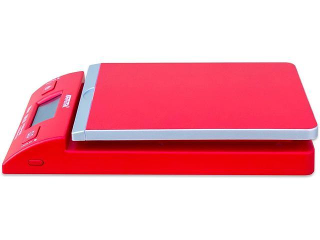 Accuteck DreamRed 86 Lbs Digital Postal Scale Shipping Scale Postage with USB&AC Adapter Limited Edition 