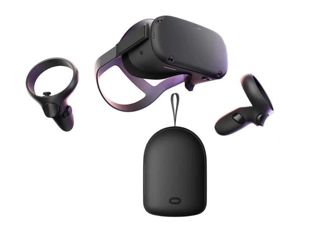 cousin hop embroidery Oculus Quest VR Headset 64GB bundle with Travel Case Bundle - Newegg.com