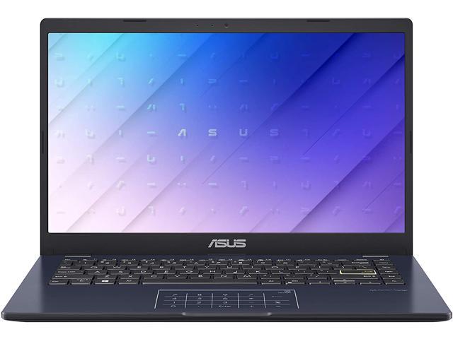 ASUS Laptop L410 Ultra Thin Laptop, 14" FHD Display, Intel Celeron N4020 Processor, 4 GB RAM, 64 GB Storage, NumberPad, Windows 10 Home in S Mode, Star Black, L410MA-DB02