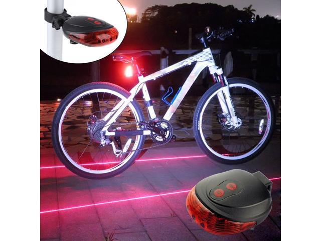 Bright Bike Tail Light Bicycle High Intensity 5 LEDs Warning