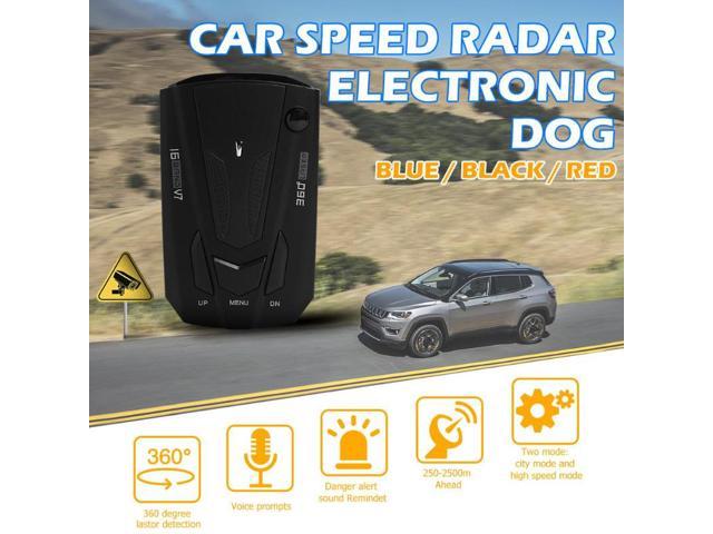 Newest Car Radar Detector English Russian Auto 360 Degree Vehicle V7 Control Speed Voice Alert Alarm Warning 16 Band Led Display Newegg Com - suv mesh roblox