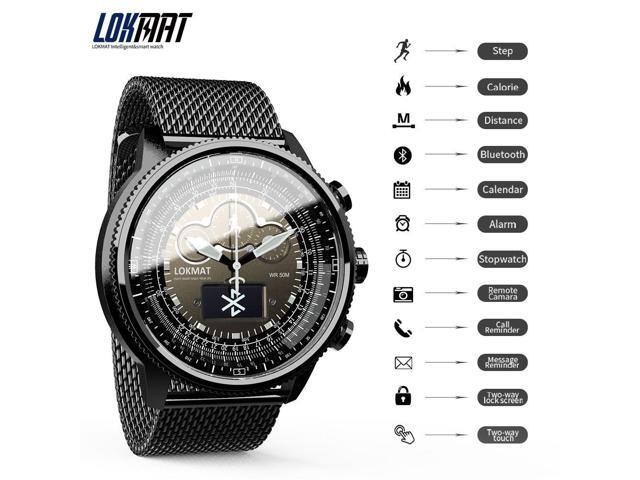 lokmat bluetooth smart watch