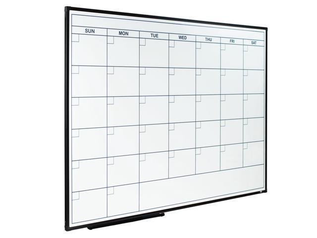 2 Magnets for School Whiteboard 36 x 24 / White Board 3 x 2 1 Dry Erase Markers Home 1 Aluminum Marker Tray Office Ultra-Slim Black Aluminium Frame Lockways Magnetic Dry Erase Board 