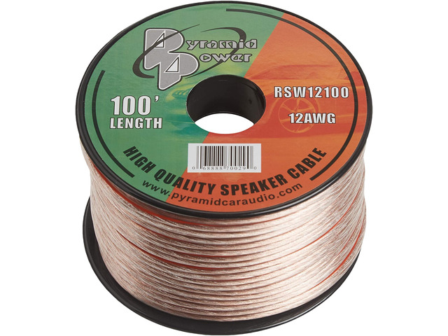 50ft 18 Gauge Marine Grade Speaker Wire - Waterproof Audio Cable For Car Stereo, Home Theater & Outdoor Use