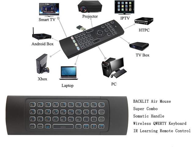 Remote Control IR for KODI Android TV Box With Air Mouse Wireless Keyboard