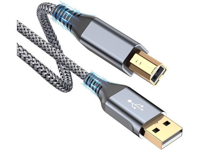 6FT USB 3.0 A Male to B Male Cable Cord Printer HP Canon Epson Lexmark Brother 