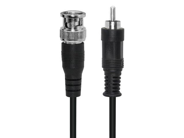 Pngknyocn Bnc To Rca Adapter Cable Rca Male To Bnc Male Ohm Coaxial Composite Video Connector