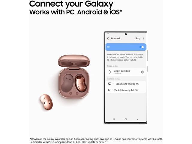 Galaxy Buds Live ANC TWS Open Type Wireless Bluetooth 5.0 Earbuds