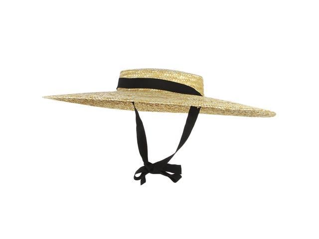 sun hat with ribbon