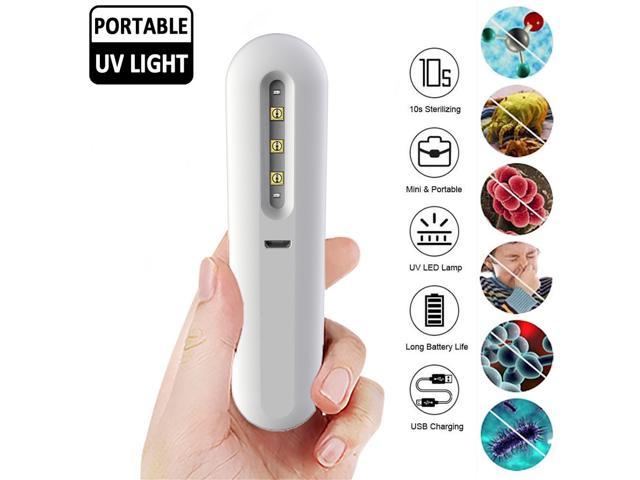 USB Portable UV Disinfection Lamp Handheld Germicidal Sterilizer Light Tube 