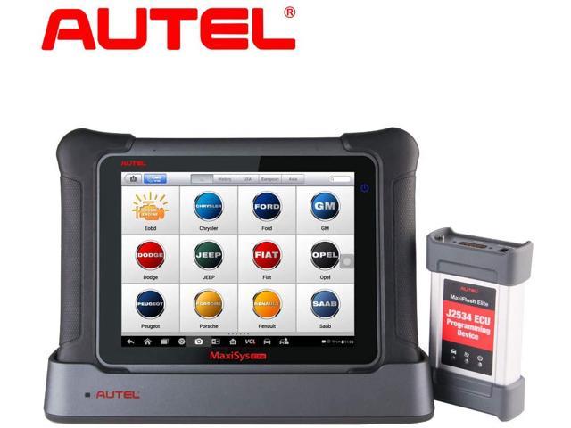 with WiFi BT Full OBD2 Automotive Scanner with J2534 ECU Programming and 2 Years Update Autel Maxisys Elite Diagnostic Tool Upgraded Version of MS908P Pro